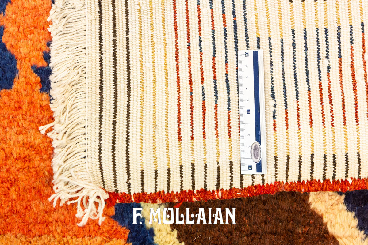 Tapis Tribaux Géométrique Gabbeh Bakhtiari n°:813379